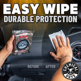 VRP PROTECTANT CAR WIPES FOR VINYL, RUBBER, AND PLASTIC (50 WIPES)