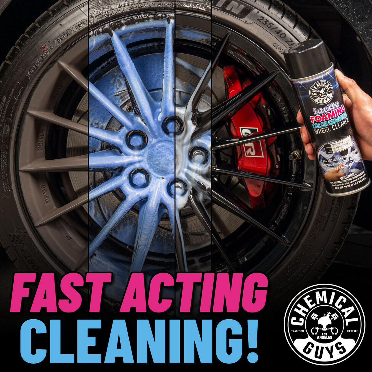 Chemical Guys Incite Color Changing Wheel Cleaner