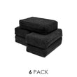 Black Microfiber Applicator Sponge 3" x 5" (6 pack)